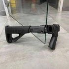 Приклад із трубою для помпових рушниць DLG Tactical TBS Solid DLG-083, Com Spec, колір – Чорний (244429) - зображення 7