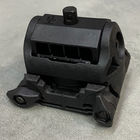 Адаптер для сошок FAB Defense H-POD Picatinny Adaptor, колір - Чорний, поворотно-похилий, кріплення для сошок на Пікатінні (243322) - зображення 5