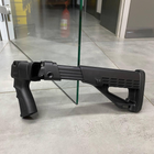Приклад із трубою для помпових рушниць DLG Tactical TBS Solid DLG-083, Com Spec, колір – Чорний (244429) - зображення 8