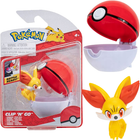 Фігурки Jazwares Pokemon Clip n Go Fennekin + Poke Ball (191726482857)