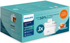 Wkład do dzbanków filtrujących Philips Micro X-Clean Softening+ AWP230P3/58 3 szt - obraz 3