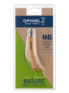 Ніж огородний, розкладний 80мм, бук Opinel №08 blister 000656 - зображення 2