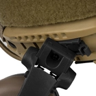 Активная гарнитура Earmor M32X Mark 3 DualCom MilPro с креплением на рельсы шлема Tan Підшоломні З адаптерами 22 2000000138466 - изображение 10
