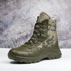 Демисезонные Берцы Тактические Ботинки Мужские Кожаные 42р (28 см) MBD-000041-RZ42 - изображение 3
