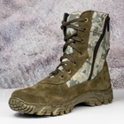 Демисезонные Берцы Тактические Ботинки Мужские Кожаные 46р (30,5 см) MBD-000013-RZ46 - изображение 8