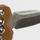 Компактная карманная рогатка-нож Apekt | Нержавеющая сталь, накладки G10 (№219) - изображение 10