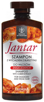 Шампунь Farmona Jantar з екстрактом бурштину для пошкодженого волосся 330 мл (5900117037003) - зображення 1