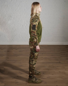 Жіноча військова форма на флісі ріп-стоп убакс зі штанами р. S Мультикам - зображення 3