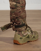 Женские военные штаны тактические SoftShell трехслойные осень/зима р. M Мультикам - изображение 8