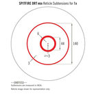 Прицел призматический Vortex Spitfire AR-1x марка DRT с подсветкой - изображение 8