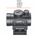 Приціл коліматорний Bushnell AR Optics TRS-26 3 МОА - зображення 8