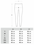 Легінси жіночі Yoclub ULD-0001K-6600 XL Сірі (5903999442750) - зображення 3