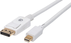 Kabel Manhattan Mini DisplayPort M - DisplayPort M 2.0 m (766623324748) - obraz 1