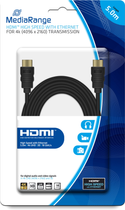 Кабель MediaRange HDMI 2.0 з Ethernet 5 м (MRCS158) - зображення 2
