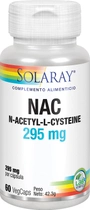 Suplement diety Solaray NAC 295 mg 60 kapsułek (0076280813531) - obraz 1