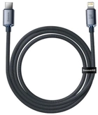 Кабель Baseus Crystal Shine Series Fast Charging Data Cable Type-C to iPhone 20W 1.2 м Black (CAJY000201) - зображення 5