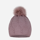 Czapka zimowa damska STING Hat 10S One Size Różowa (5905999070124) - obraz 1