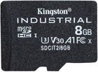 Karta pamięci Kingston microSDHC 8GB Industrial Class 10 UHS-I V30 A1 (SDCIT2/8GBSP)