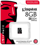 Karta pamięci Kingston microSDHC 8GB Industrial Class 10 UHS-I V30 A1 (SDCIT2/8GBSP) - obraz 3