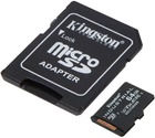 Karta pamięci Kingston microSDXC 64GB Industrial Class 10 UHS-I V30 A1 + SD-adapter (SDCIT2/64GB) - obraz 2