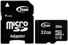 Karta pamięci Team Group microSDHC 32GB Class 10 UHS-1 (TUSDH32GCL10U03)