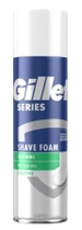 Pianka do golenia Gillette Series Sensitive Foam 250 ml (7702018404551) - obraz 1