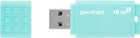 Флеш пам'ять USB Goodram UME3 Care 16GB USB 3.0 Green (UME3-0160CRR11) - зображення 4