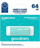 Pendrive Goodram UME3 Care 64GB USB 3.0 Green (UME3-0640CRR11) - obraz 6