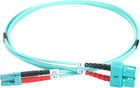 Kabel światłowodowy Digitus duplex LC to SC M/M OM3 50/125 µ 1 m (4016032249566) - obraz 1