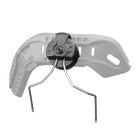 Outlet!!! Монтаж активных наушников M31/32 на планки шлема ARC (комплект 2шт) - Black [Earmor] - изображение 2