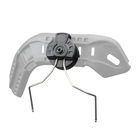 Монтаж активних навушників M31/32 на планки шолома ARC (комплект 2шт) - Black [Earmor] - зображення 1