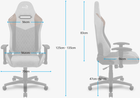 Крісло для геймерів Aerocool DUKE Tan Grey (DUKE_Tan_Grey) - зображення 18
