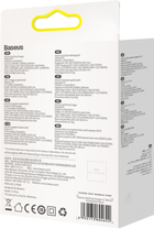 Ładowarka sieciowa Baseus GAN3 Fast Charger Type-C 30W EU Czarny (CCGN010101) - obraz 9