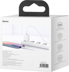 Мережевий зарядний пристрій Baseus Super Silicone PD Charger 20W Type-C White (CCSUP-B02) - зображення 6