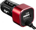 Автомобільний зарядний пристрій Modecom CU2K-09-TC + Cable Type-C Black (ZT-MC-CU2K-09-TC) - зображення 2
