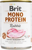 Вологий корм для собак Brit Mono Protein Dog з кроликом