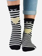 Шкарпетки дитячі NOVITI SB059-W-03 котон 31-34 Чорні (5905204334768) - зображення 1