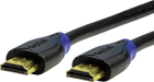 Кабель Logilink HDMI High Speed з Ethernet 4 K 2 K / 60 Hz 10 m Black (CH0066) - зображення 1