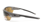 Защитные очки Venture Gear Tactical Semtex 2.0 Gun Metal (bronze) Anti-Fog, коричневые в оправе цвета "тёмный металик" - изображение 5