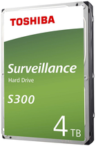 Жорсткий диск Toshiba Surveillance Hard Drive S300 4TB 5400rpm 128MB HDWT140UZSVA 3.5" SATA III (4547808810685) - зображення 3