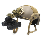 Крепление (кронштейн) на шлем для ПНБ стиль Wilcox L4 G24 Coyote (Sotac) + кейс - изображение 3