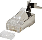 Wtyki LogiLink RJ45 cat6,6A,7 ekranowane 50 szt (4052792033083)