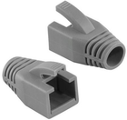 Osłonka wtyku LogiLink RJ45 kat.6 grey 50 szt (4052792033106)