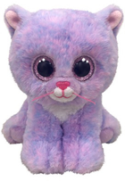 Zabawka miękka TY Beanie Boo's Lawendowy kotek Cassidy 15 cm (008421362486) - obraz 1