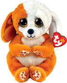 Miękka pluszowa zabawka dla dzieci TY Beanie Bellies Czerwony pies Ruggles 22 cm (40699) (008421406999) - obraz 1
