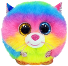 М'яка іграшка TY Puffies Різнобарвне кошеня Gizimo 10 см (42520) (008421425204) - зображення 1