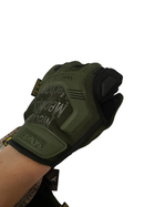 Перчатки с пальчиками Mechanix Wear L Олива - изображение 4