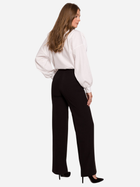 Spodnie regular fit damskie eleganckie Makover K114 M Czarne (5903887637039) - obraz 2