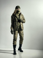 Зимний костюм 'Terra Hot' зеленый пиксель женский + бафф хаки и перчатки 3XL - изображение 5