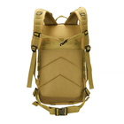 Рюкзак тактичний AOKALI Outdoor A10 35L Sand штурмовий армійський - зображення 3